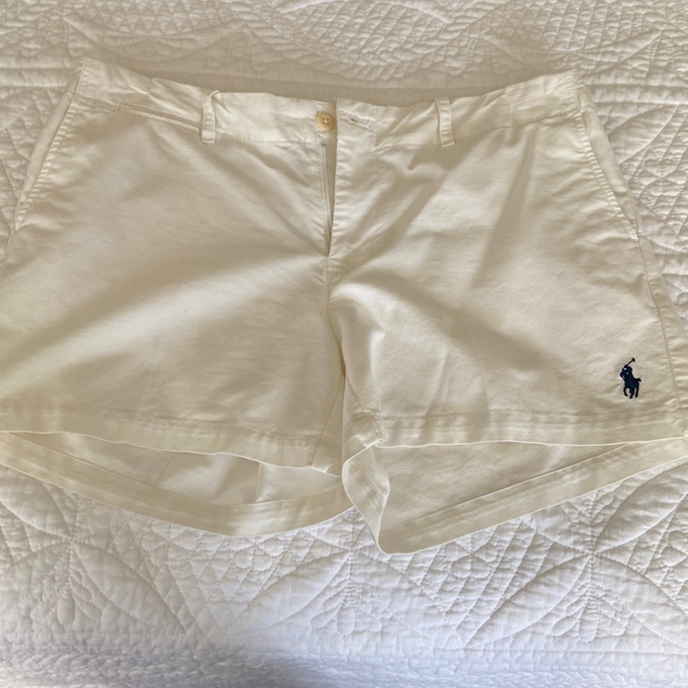 Ralph Lauren white shorts. Sz 6